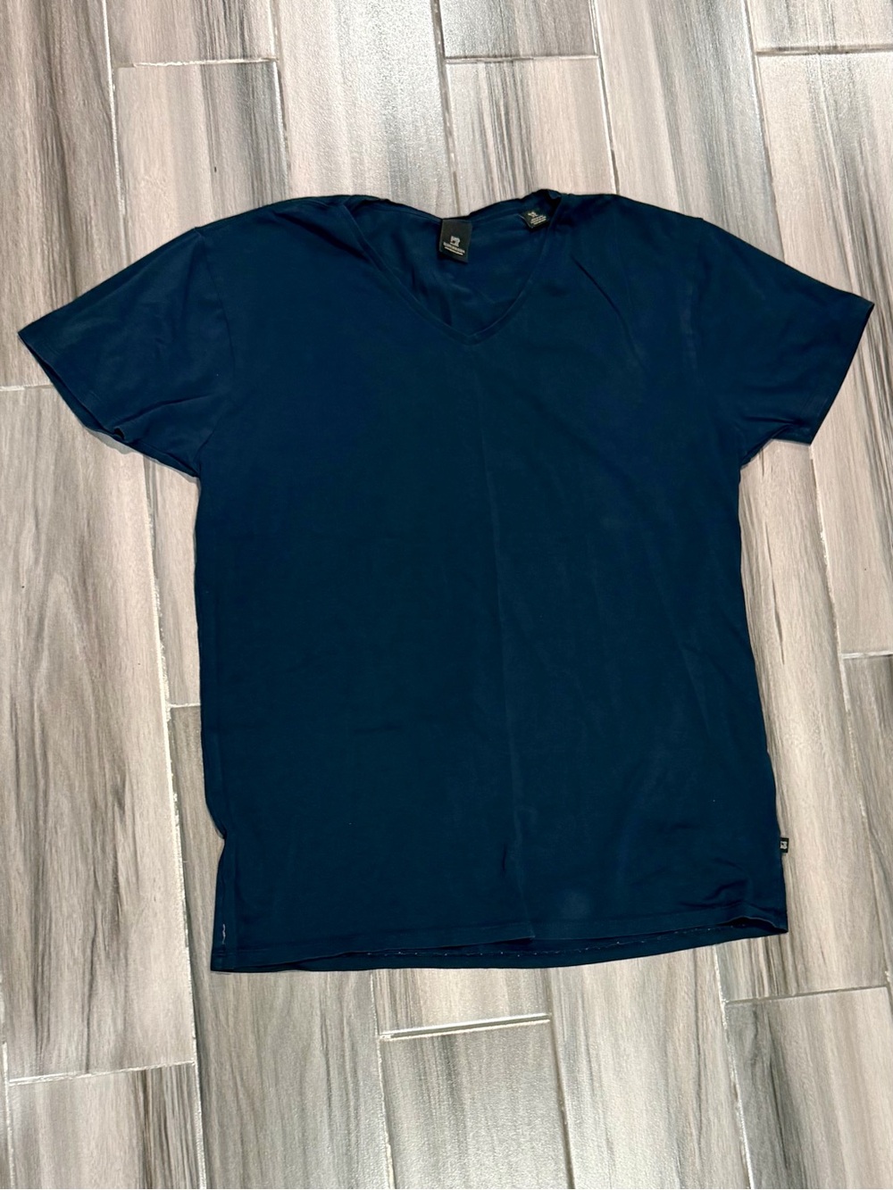 Scotch & Soda Navy V-Neck Short Sleeve Tee